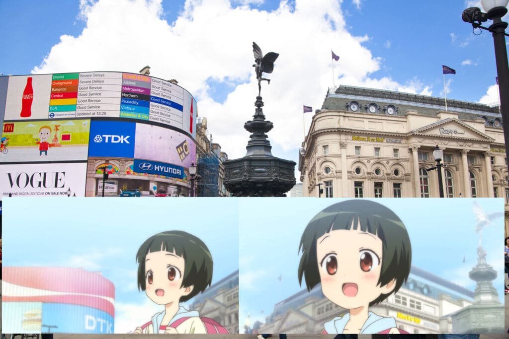 Kiniro Mosaic and Picadilly Circus